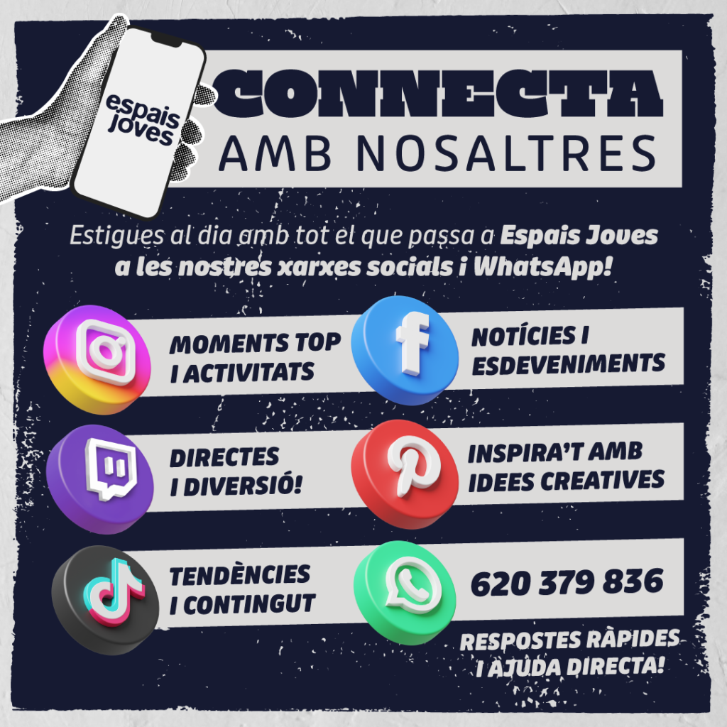 Connecta amb Espais Joves