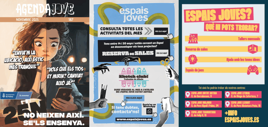 Agenda Jove Novembre 2025